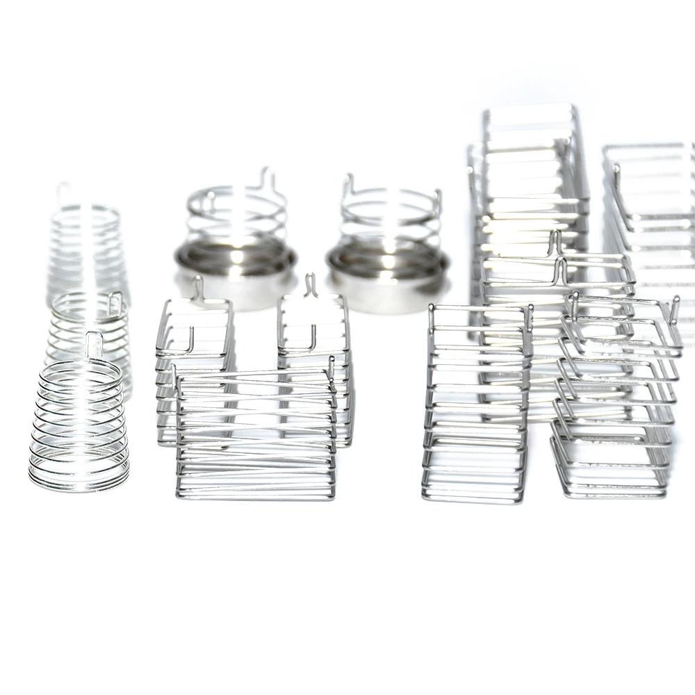 Custom Precision Stainless Steel Battery Negative Contact Spring Wire Forming Springs No reviews yet 550 sold
