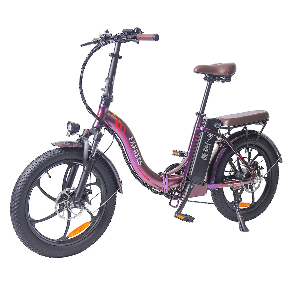 FAFREES F20 Pro Электрический велосипед 20-дюймовая складная рама E-Bike 7-ступенчатая Шестерня со съемной литиевой батареей 18 А · ч