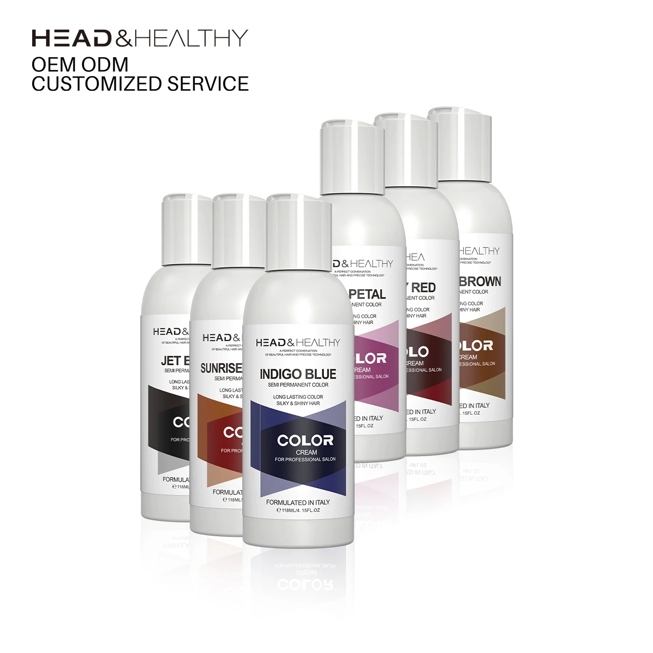 Premium organic professional wholesale hair dye