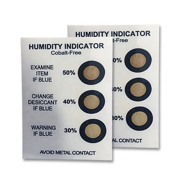 62% humidity sensor for OEM design HIC  humidity indicator cards factory