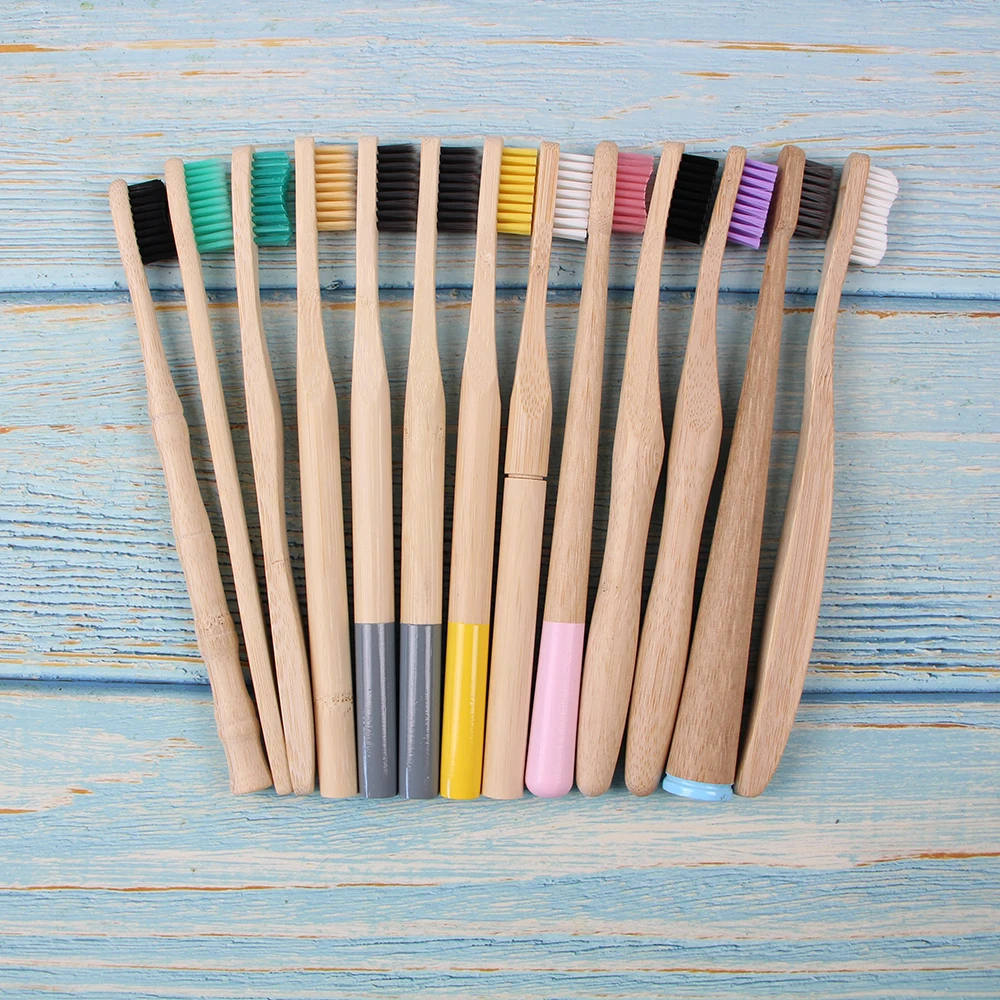 Disposable Amenities Dental Kit Bamboo Dental Kit Individually Full Wrapped Ultra-fine Ultra Bamboo Toothbrush