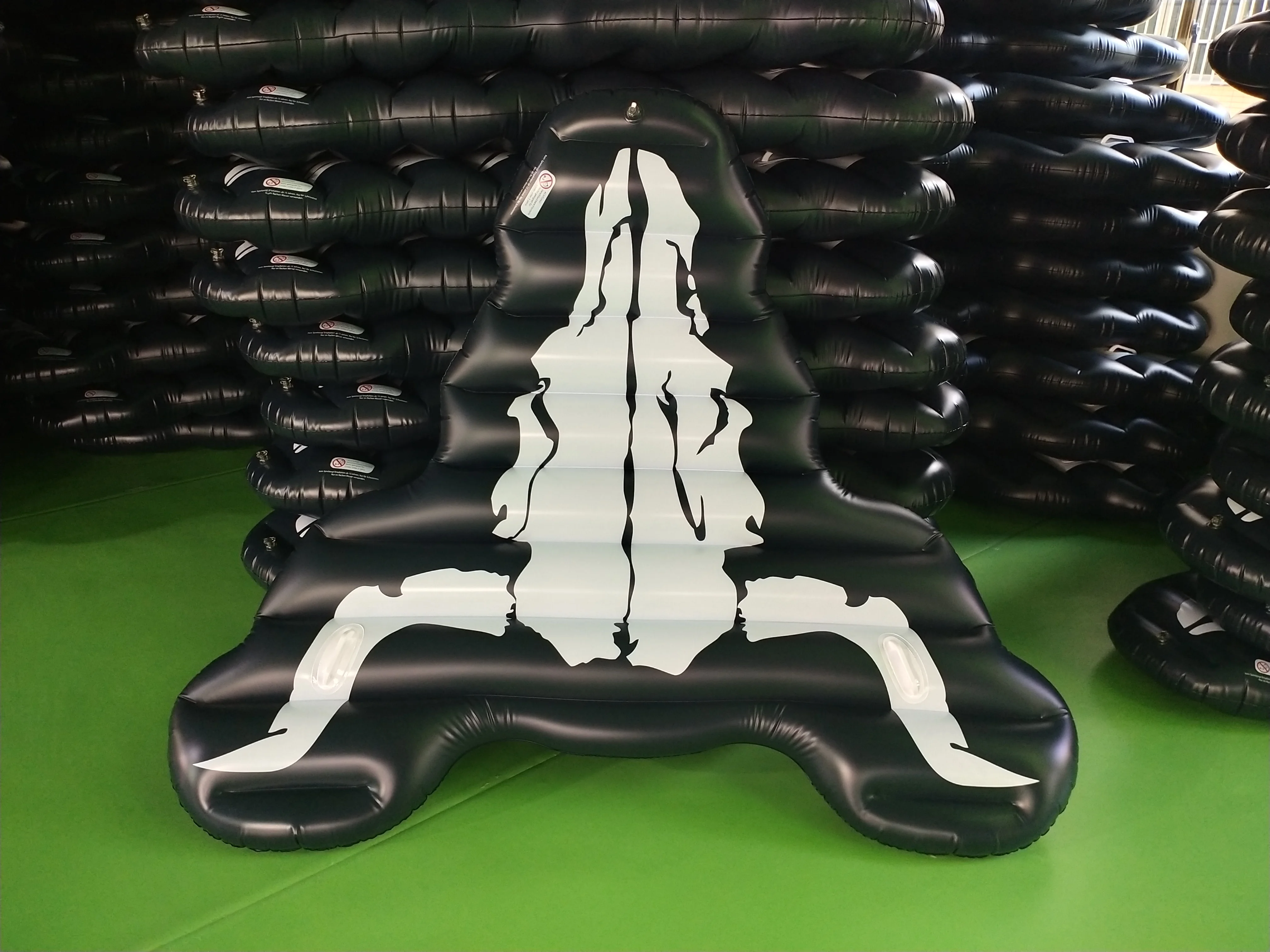 Water Slide Factory Wholesale PVC Rainbow color Backyards Water Splash Slide Lawn Water Slide For Kids Children