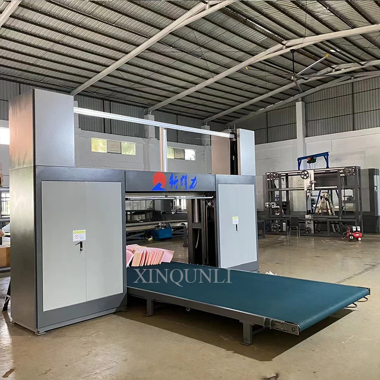High efficiency horizontal cutter cnc polyurethane foam cutting machine for sofa factory cut sponge
