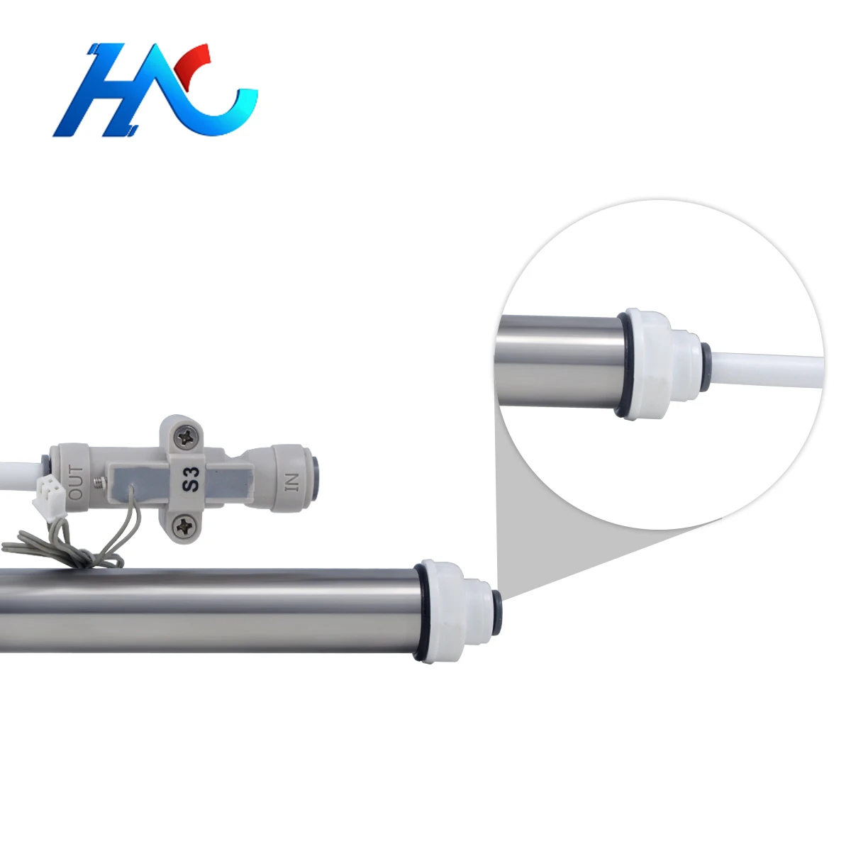 OEM УФ-лампа, стерилизатор воды, внешний УФ-фильтр для домашней очистки воды для дозатора воды