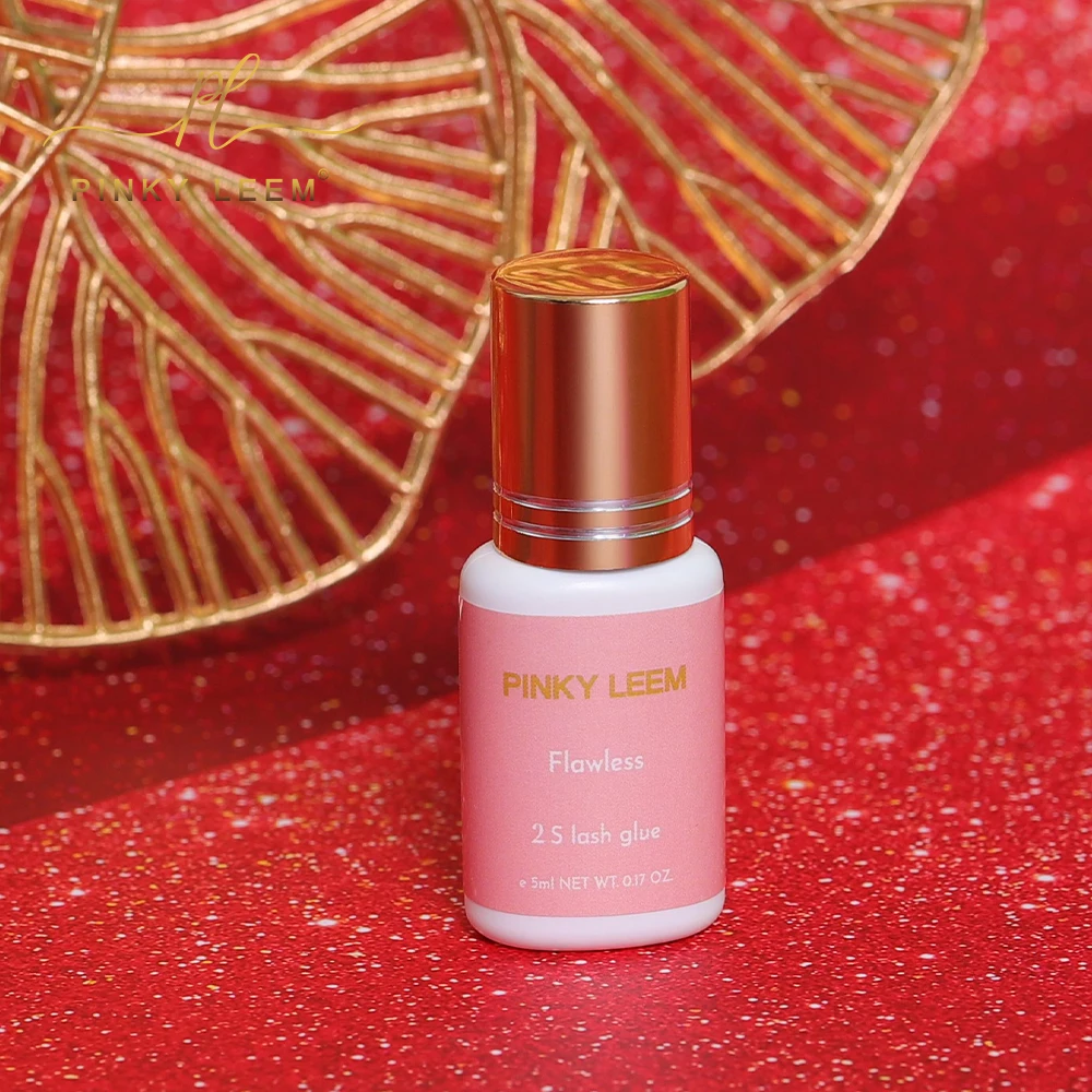 Pinky Leem Wholesale  Fast dry 2s strong individual Oil Proof adhesive lash glue eyelash extensions glue colle extension cil
