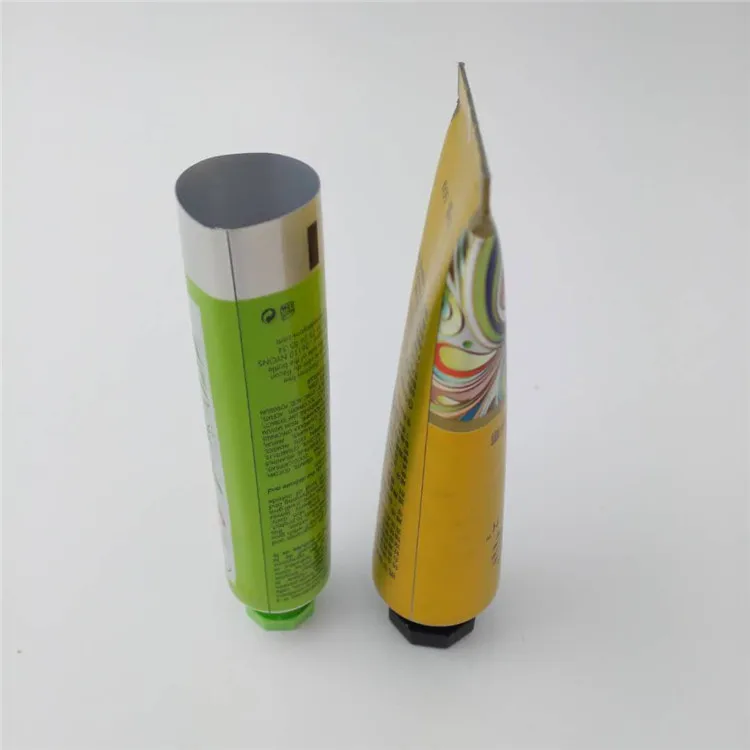 Пластиковая ламинированная Косметическая трубка 50 мл 90 мл с различным диаметром