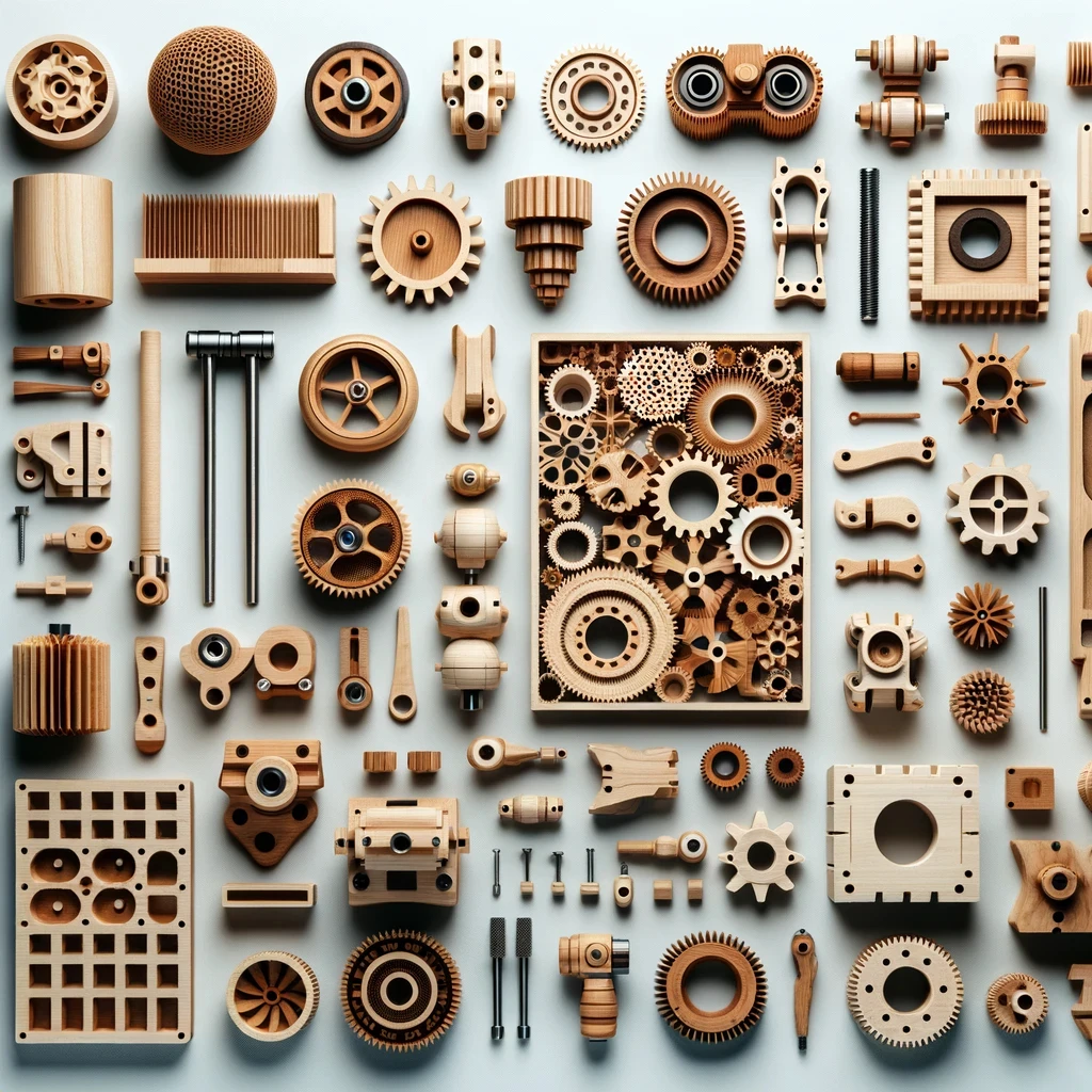 Custom Cnc механическая обработка токарных деталей древесины сервисная