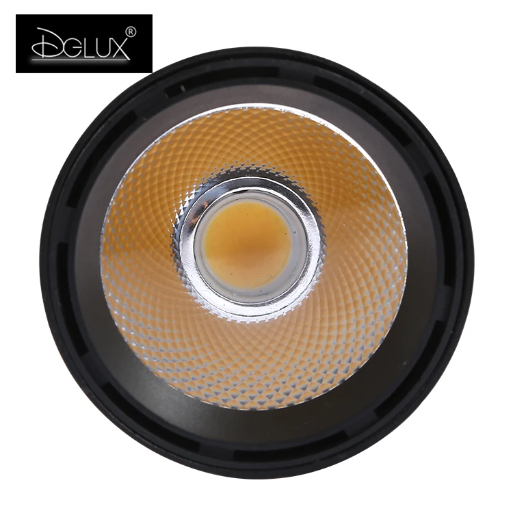 DGLUX дизайн пряжки хорошее качество белый регулируемый COB 18 27 36 Вт Светодиодный Трековый