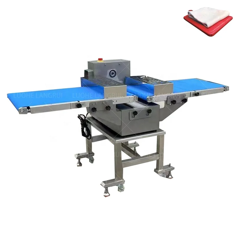 Chilled Pork Cutting Machine Beef Cutter Food Process Equipment Automatic Frozen Boneless Beef Steak Cutting Slice Machine