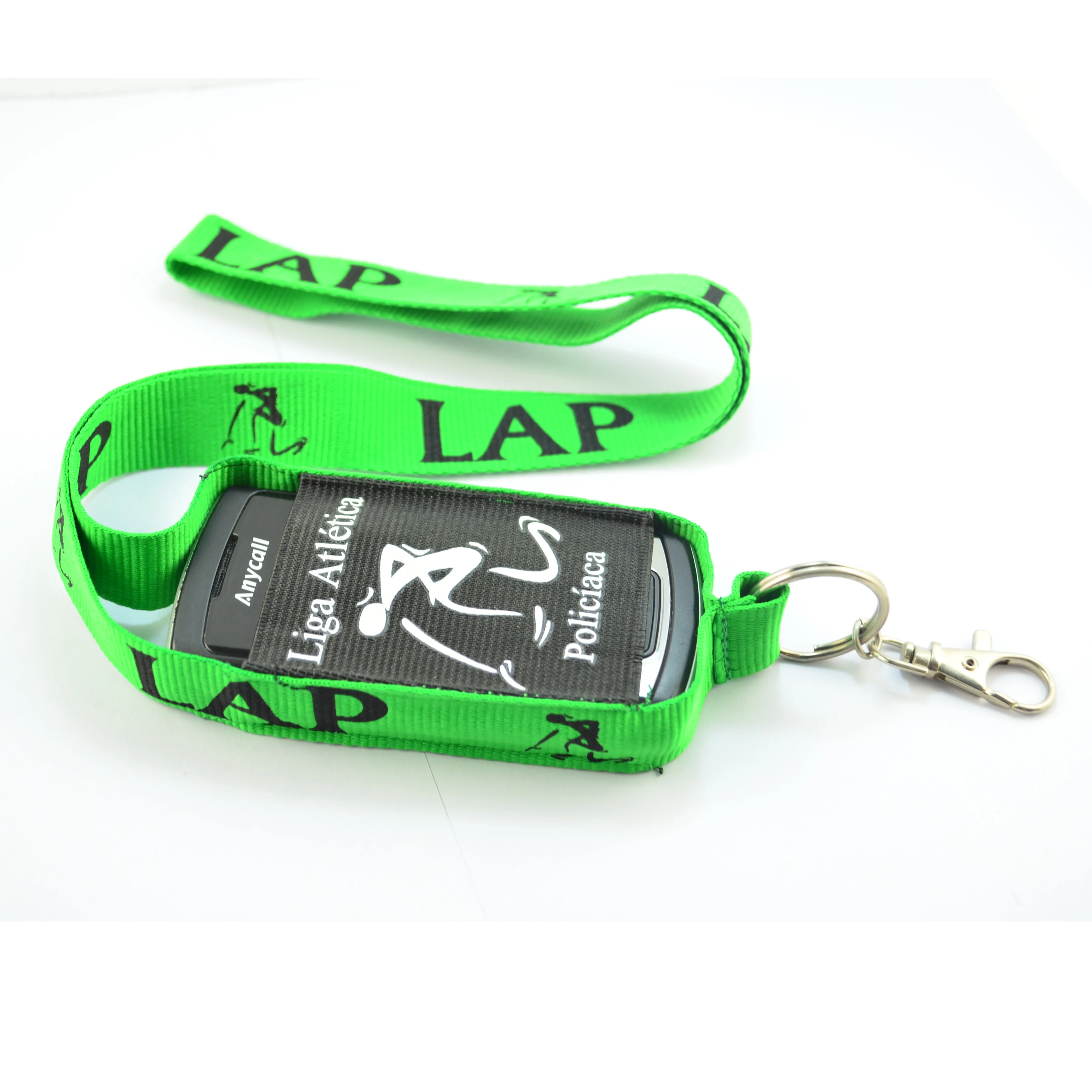 Customized high-quality mobile phone work permit with adjustable cute colored lanyard pendant