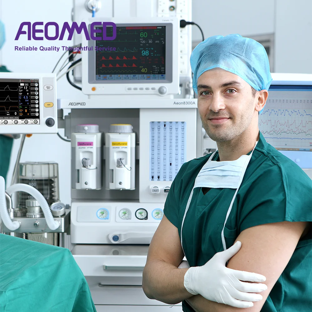 Aeon8600A big screen anesthesia machine hospital for operation use