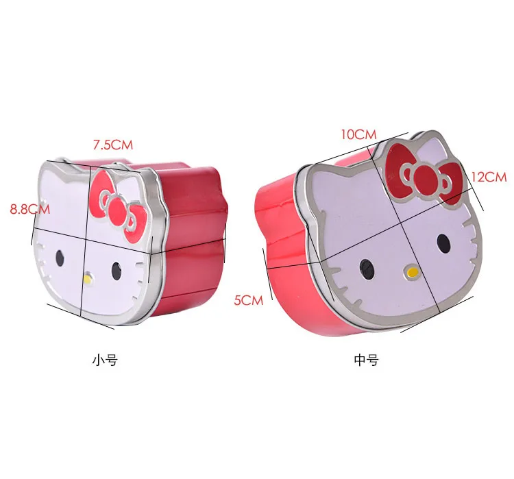  Милые нестандартные розовые конфеты печенье Hello Kitty жестяная