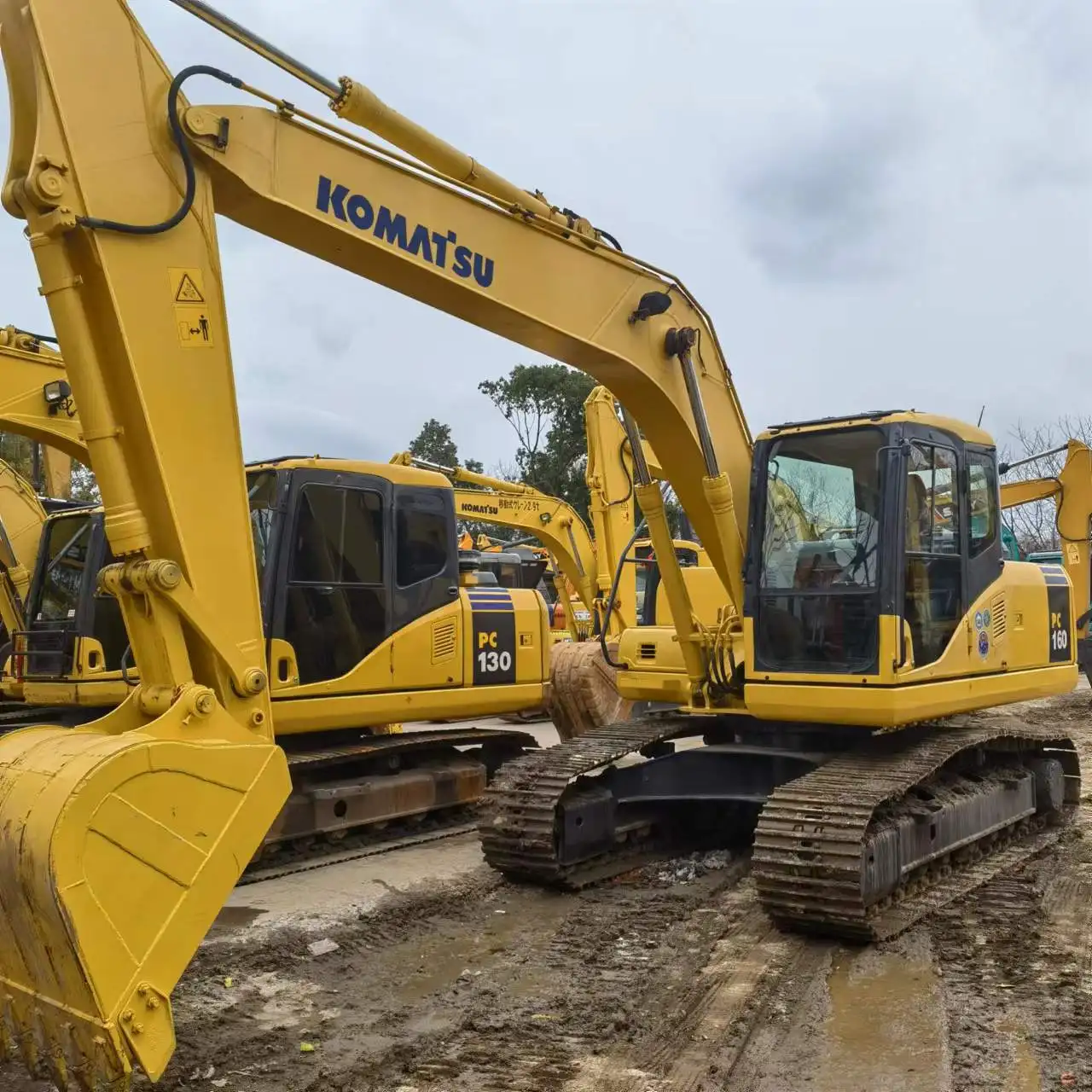 Good quality Used Konatsu Eaxcavator PC160-7 Second Hand Crawler Excavator in good condition for Sale