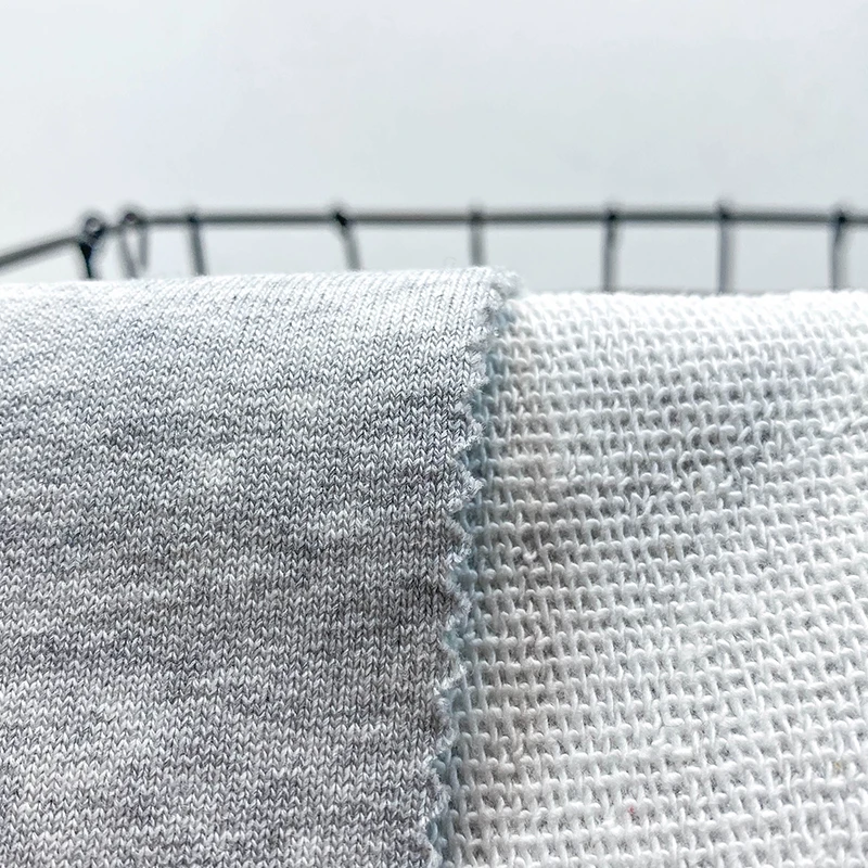 Comfy Soft Knit Custom Cotton Combed 30S Fabric Small Loop French Terry Fabric For Hoodie