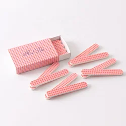 Hot selling portable disposable manicure tools mini nail file with matchbox