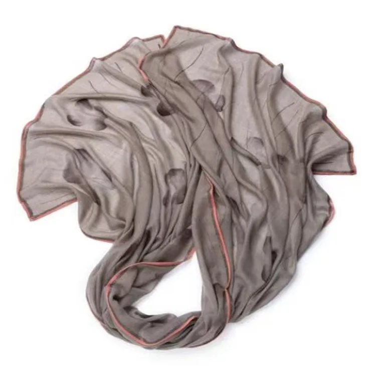 Beautiful pattern hand painting mongolia hijab digital printed cashmere scarf