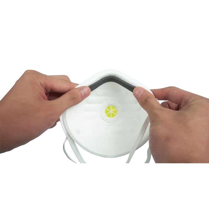 
5 Ply KN 95 FFP 2 Custom Mask GB2626-2019 Standard Filter Face Mask with Valve 5 Ply Face Respirator Cup Mask 
