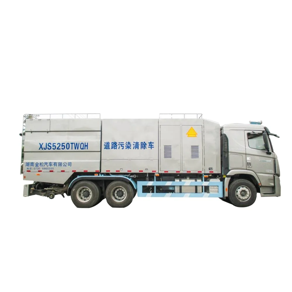 Multi-function road pollution removal vehicle Street Sweeping Road Sweeper Cleaning  Aircraft and road deicing Truck