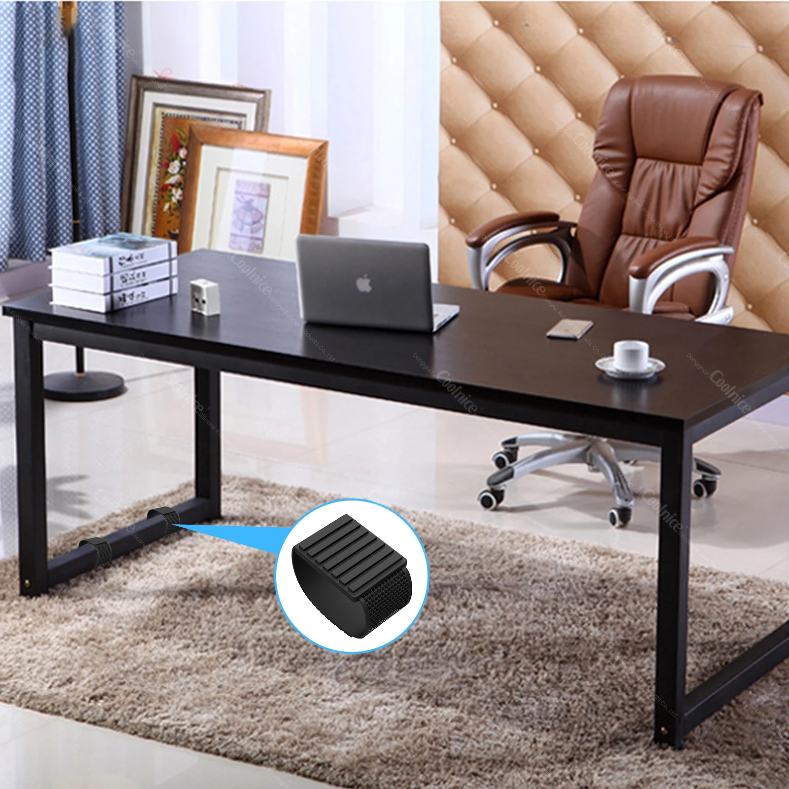 Chair Leg Non-Slip Mat Non Slip Furniture Coasters Premium Rubber Pads for Hardwood Floors Anti Slip Furniture Pads