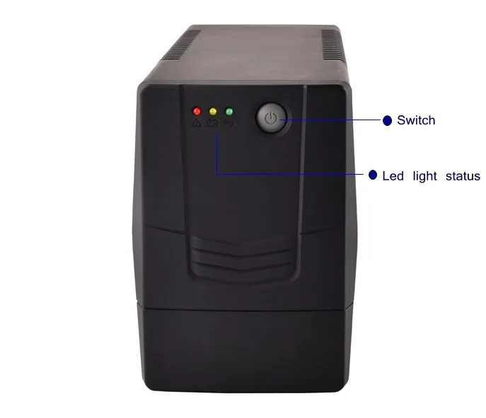 Bank/IT equipment used 240W 600W outdoor UPS with AC outlet power supply