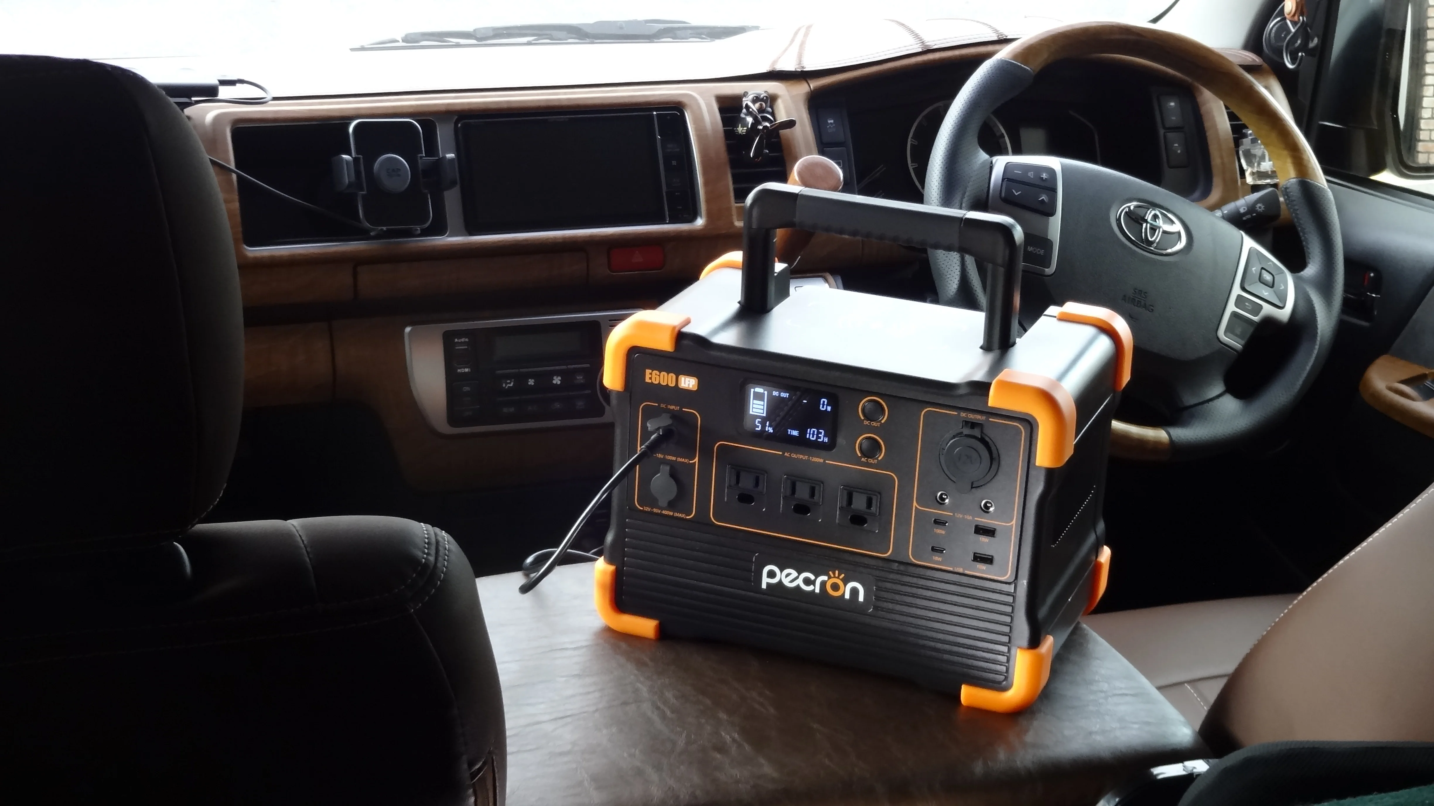 Pecron E600LFP Power Station Home , Superior Fast Charge Solar Generator, Emergency Power Supply for Outdoor
