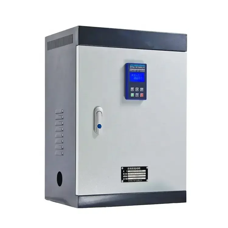 Factory direct sale on-line soft start cabinet squirrel cage three phase asynchronous motor IP20 protection class
