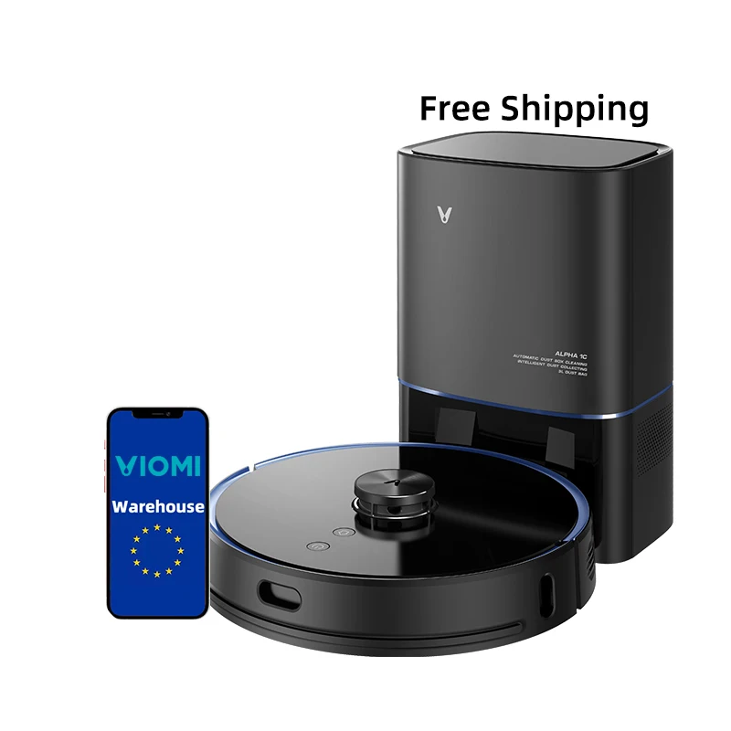 Free Shipping Xiaomi Viomi S9 Powerful Smart-slim Wet and Dry Other Vacuum Robot Cleaner Discount Cordless Robot Vacuum Cleaner