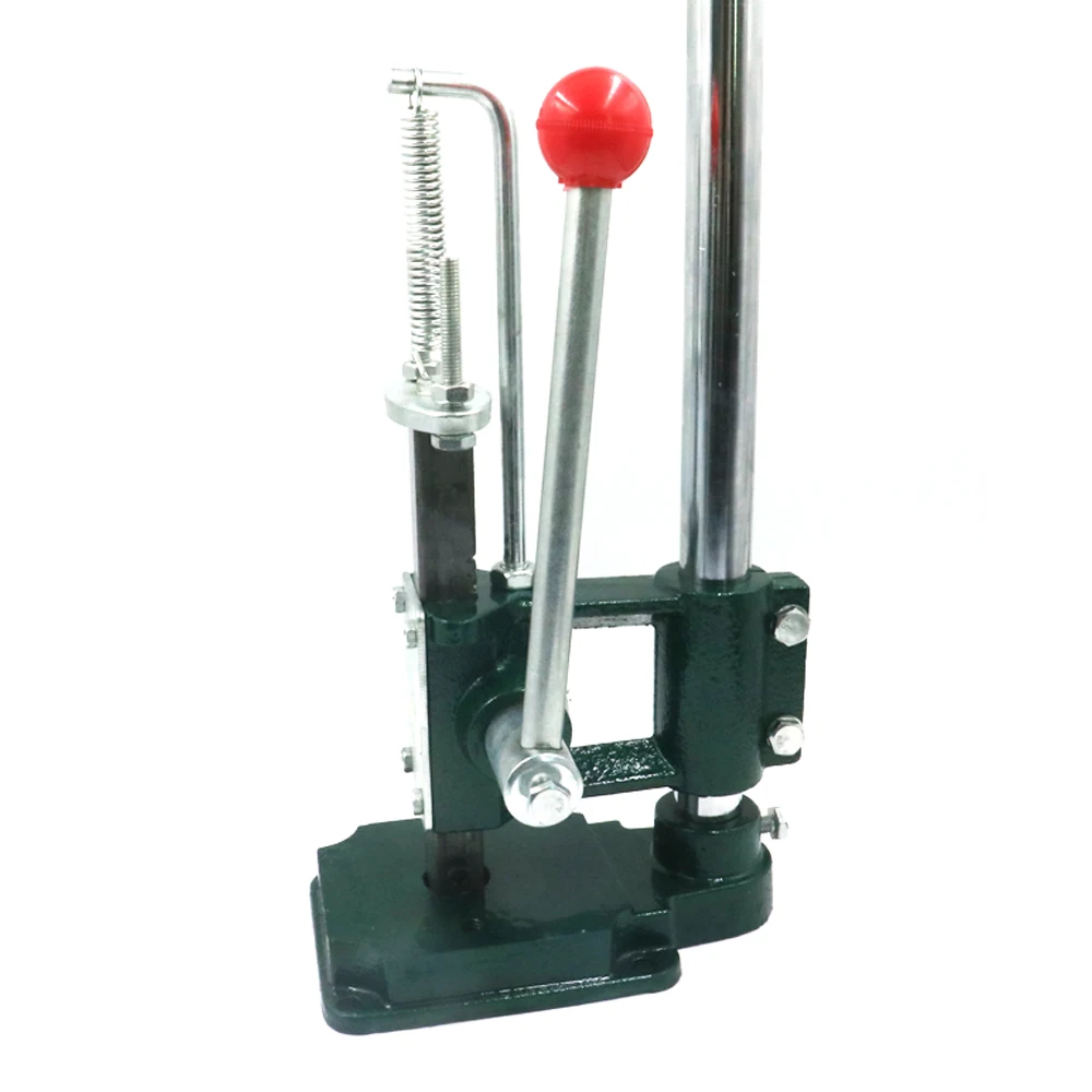 Hand Press Machine Manual Stamping Machine for Punching Leather Stitching Holes