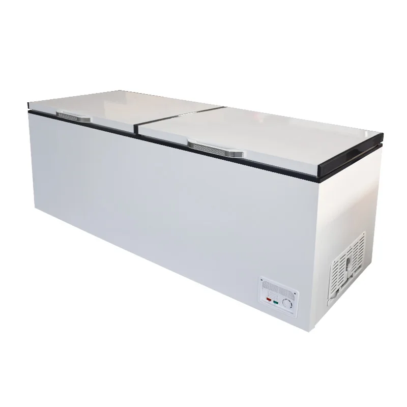 Top quality chest deep fish freezer commercial fridge refrigeration equipment