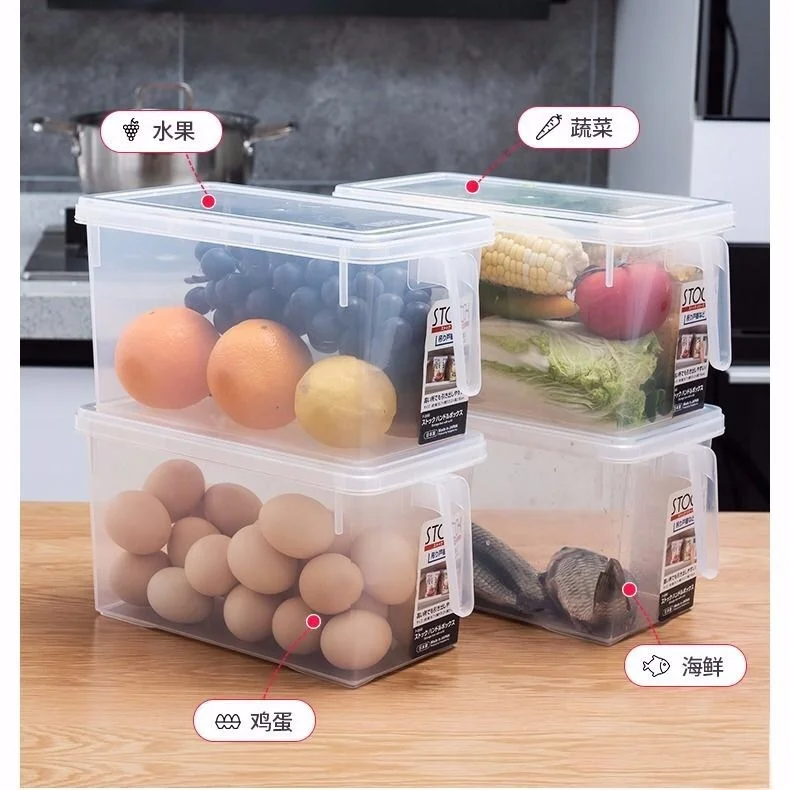 Wholesale Refrigerator Organizer Manufacture Pantry Organization Clear Food Safe Container fridge organizer