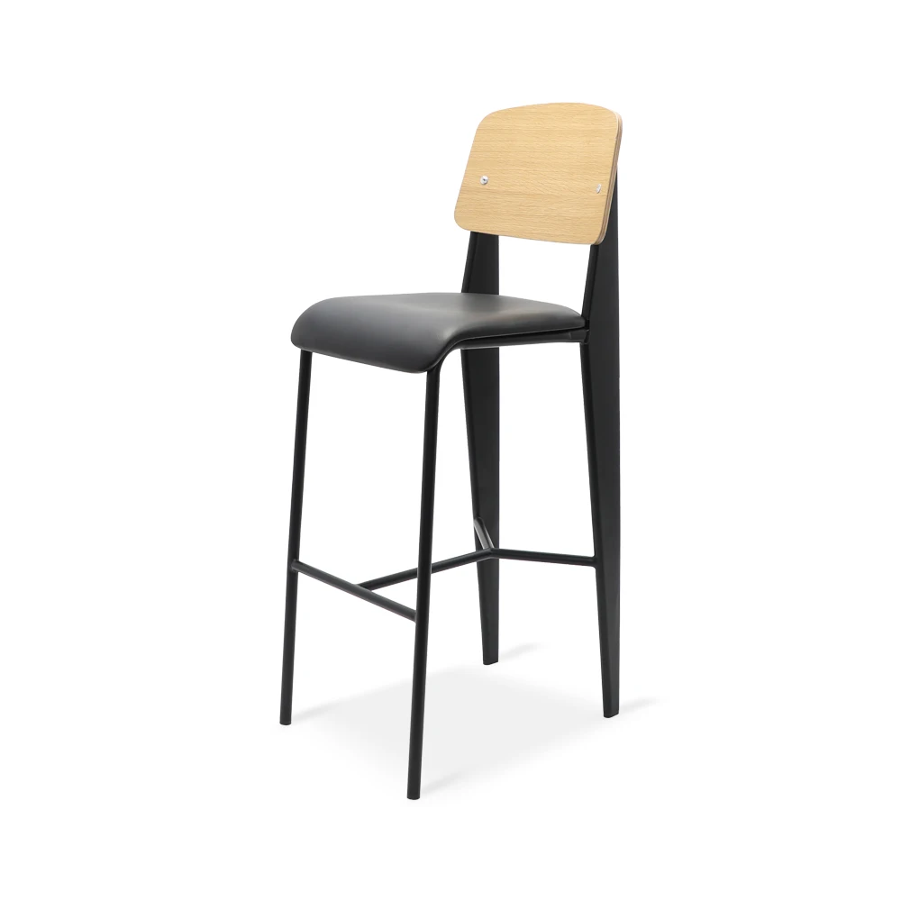 Nordic Industrial Style Bar Stool Iron Barstool Home Island Chair Indoor Cafe Modern Simple High Stool Bar Chair