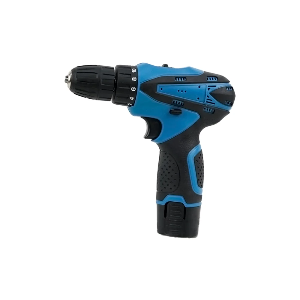 12V Manual Drilling Rig Lithium Battery Electric Tool Handheld Multi-function Cordless Mini Drill