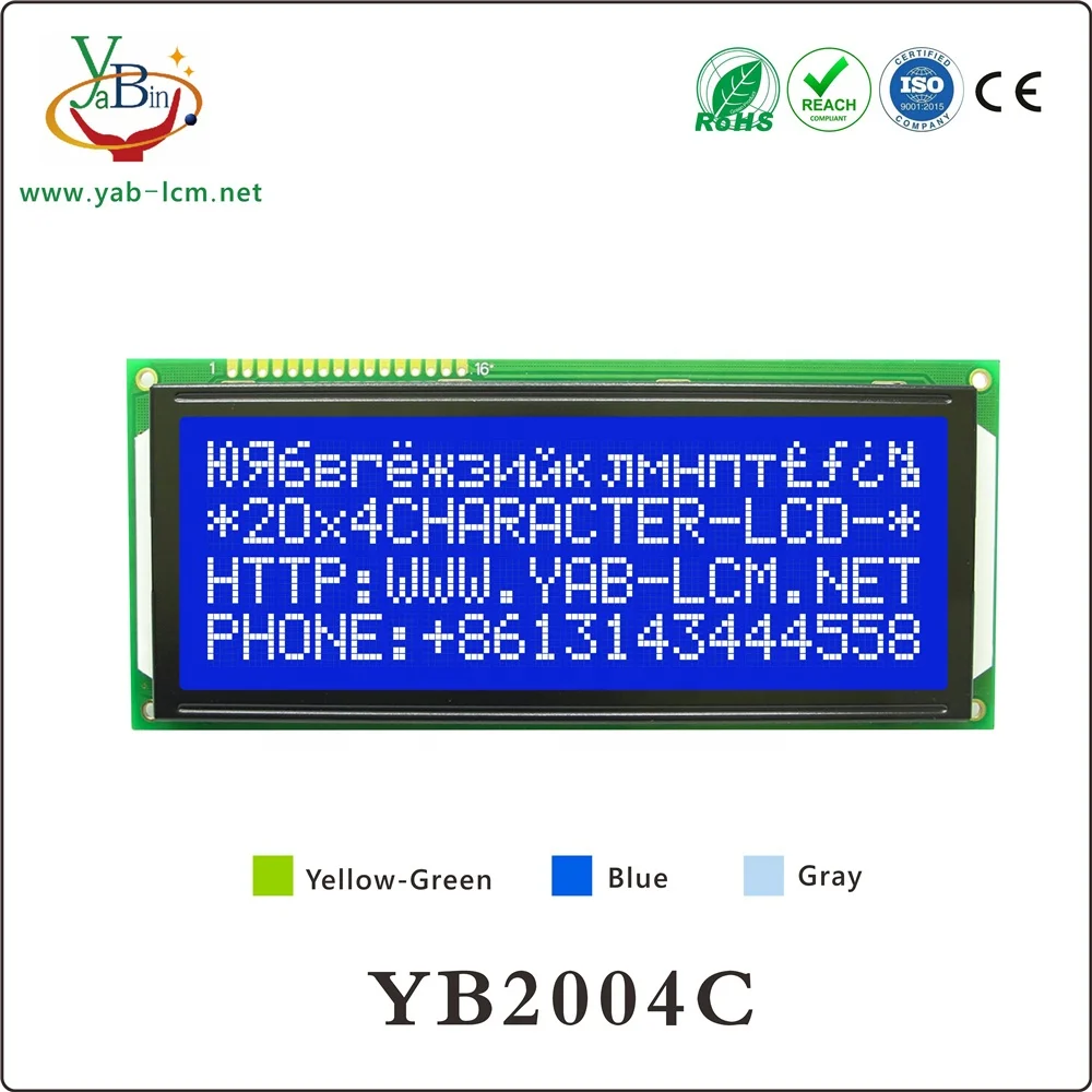 With Size And Large Character, 2004 4x20  20X4 Big Lcd Display Module