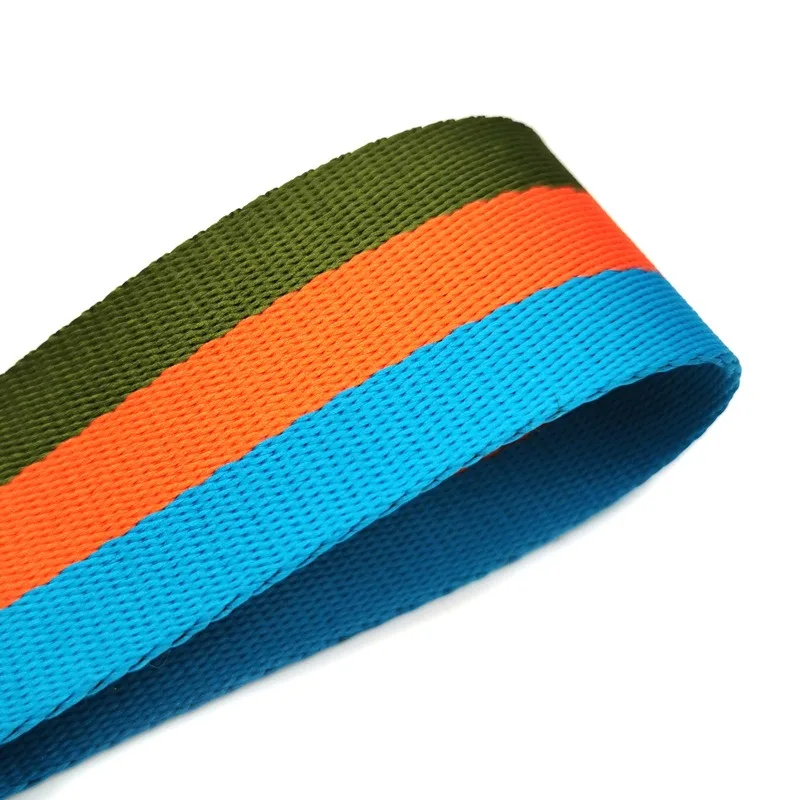 Manufacturer Direct Sale Custom Arbitrary Logo Recycled Tapes Durable RPET Polyester Woven Webbing For Garment Accessories
