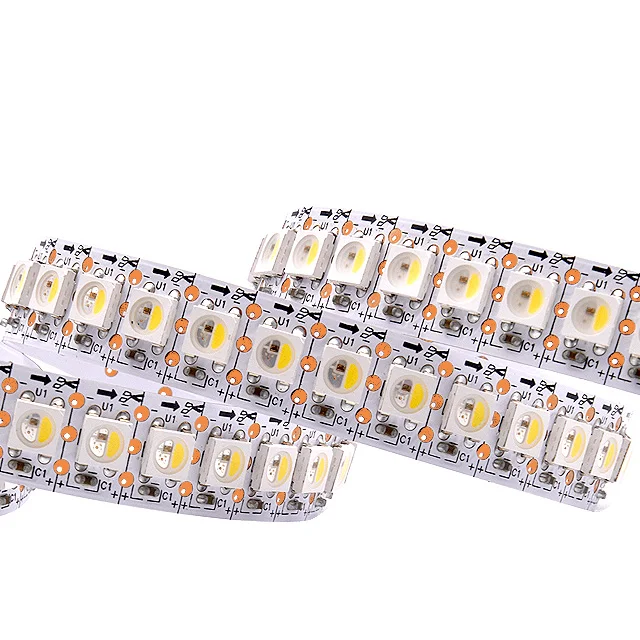 2 Years Warrant Addressable Digital Color 144leds SK6812 WS2811 SMD5050 RGB RGBW Smart LED Strips Light