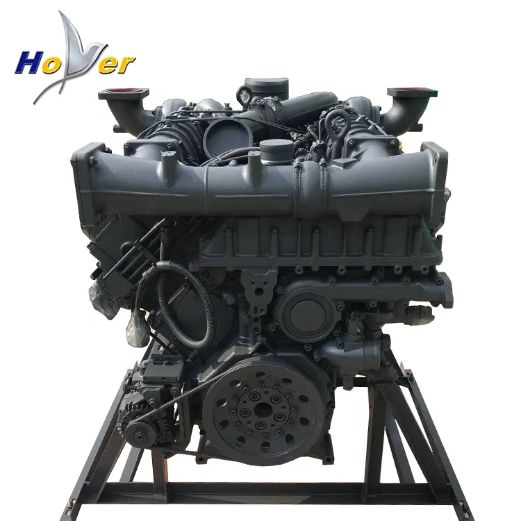 Детали двигателя Deutz BF8M1015C дизельный двигатель 8-цилиндровый 4-ходовой водяное охлаждение для строительных машин