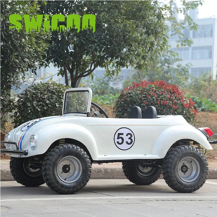 Super Power 150cc Beetle  Mini  4x4  Golf cart Gas Mini car 2 Seater Go Kart For Sale