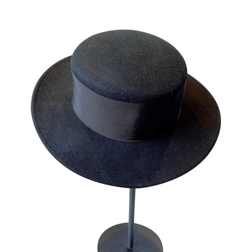 Винтажная Элегантная стильная брендовая Роскошная австралийская фетровая шляпа из 100% шерсти с