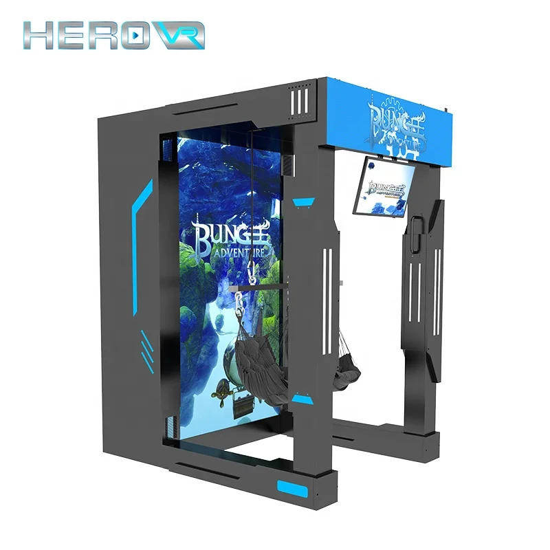 HEROVR Suitable All Ages Freefall Experience Virtual Reality Adventure Games Indoor Bungee Jump VR