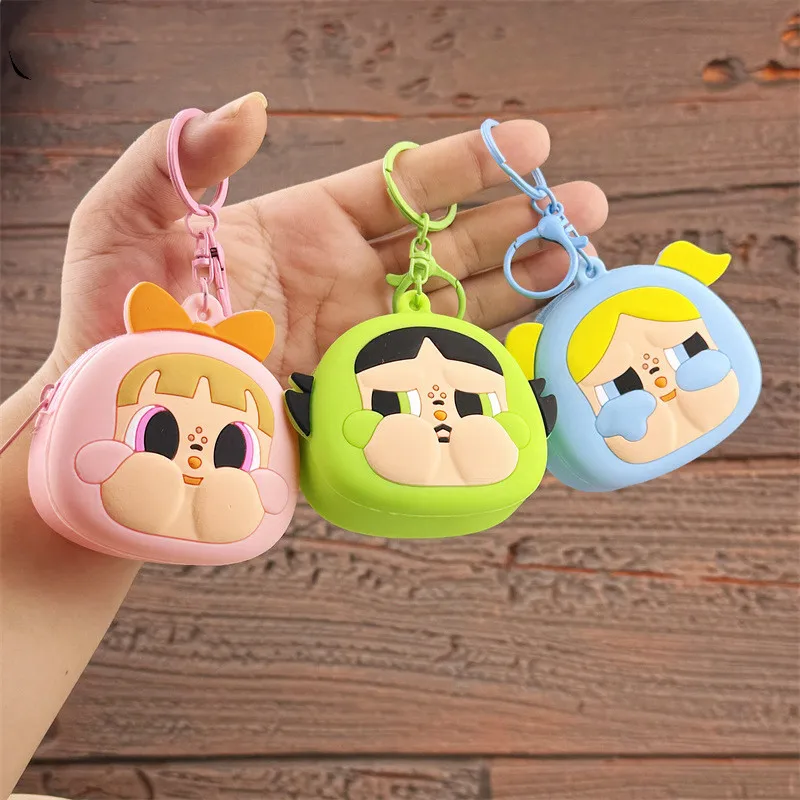 New Flying Policewoman Coin  Purse Series Purse Key Chain Key Chain Gift Labubu Airpods Case Pendant Earphone  Storage Bags