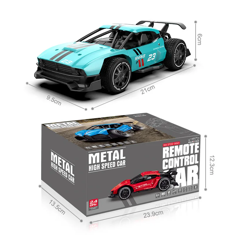 1:24 Alloy Material 2.4G Remote Control Sports Car Various Styles Of Radio Control Drift Cars Gifts For Boys Stunt Drift Car Toy