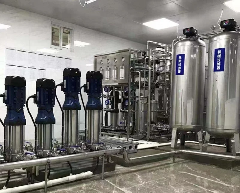Hengyu chemical plant/mineral water processing machine/water treatment system plant sodium ion exchanger tratamiento del agua