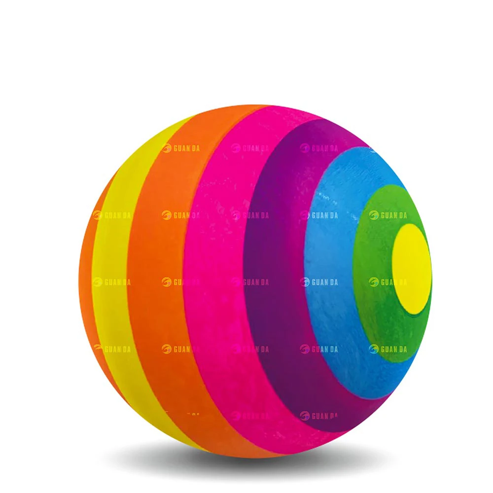 Outdoor Children Play toy ball Pvc Inflatable Beach Soccer Ball Bouncing Hopper Football Ball