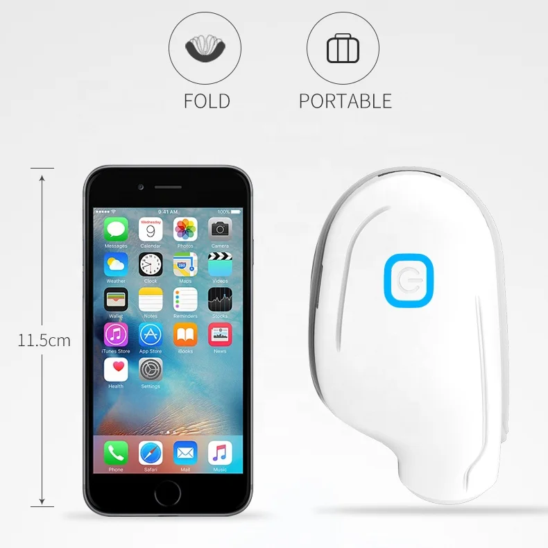 Wireless Air Pressure Vibration Massage Digital Eye Massager for Eye Relief Heat Compress Eye Mask with Music