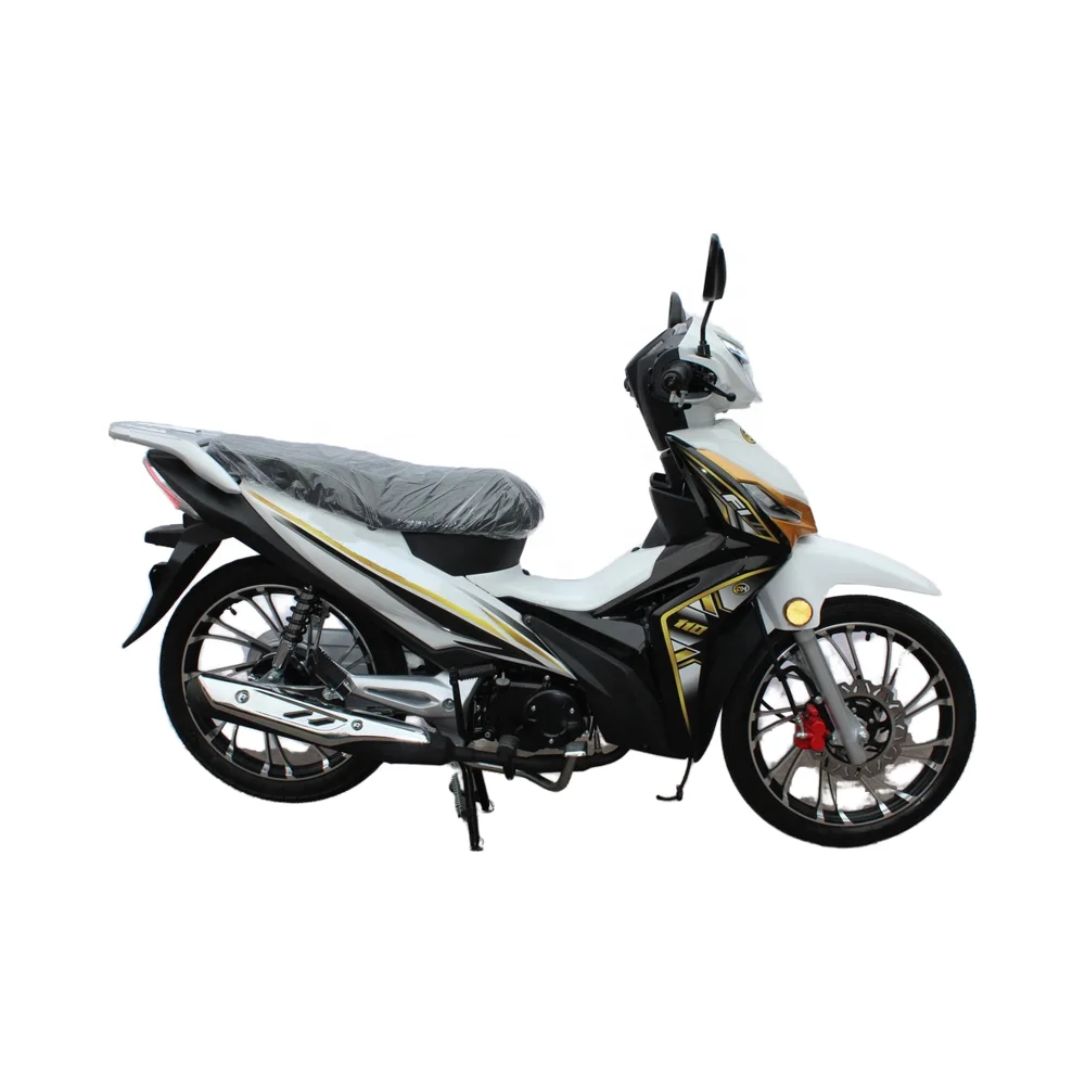 2025 New Arrival Fashion Design 110CC Cub Underbone Petrol Motorbike with 4 Stroke Engine  Drum Disc for Sales