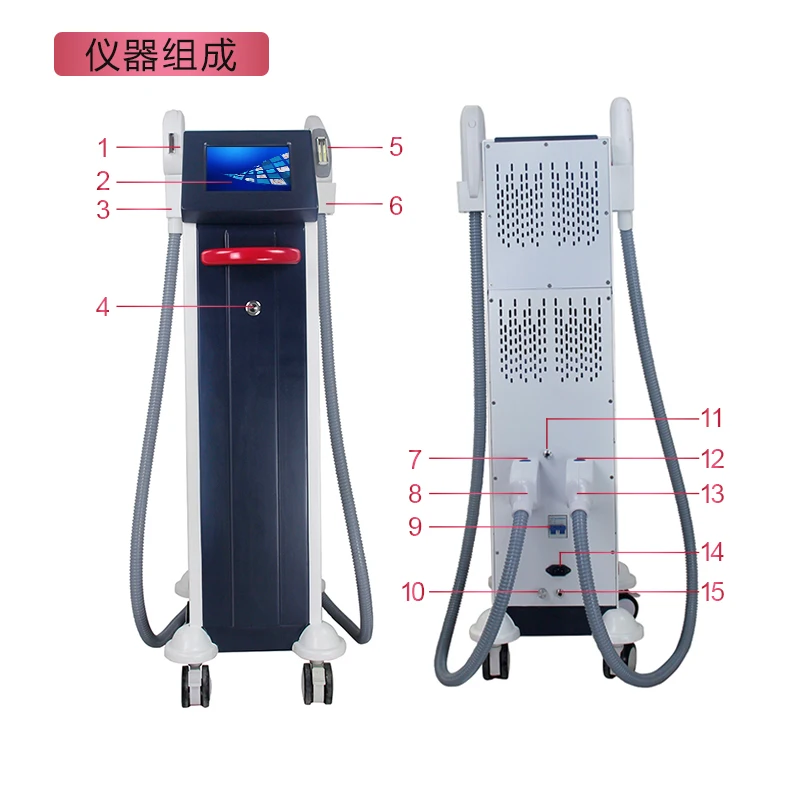 Pulse three double gun skin beautifier skin care beauty industry instrument