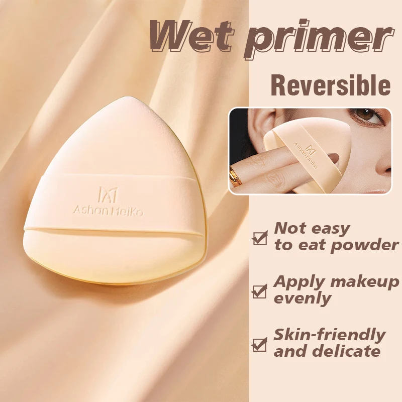 ASHAN MEIKO Trending Makeup Tools Wet And Dry Softest Premium Powder Puff Soft Make Up Air Cushion Puff
