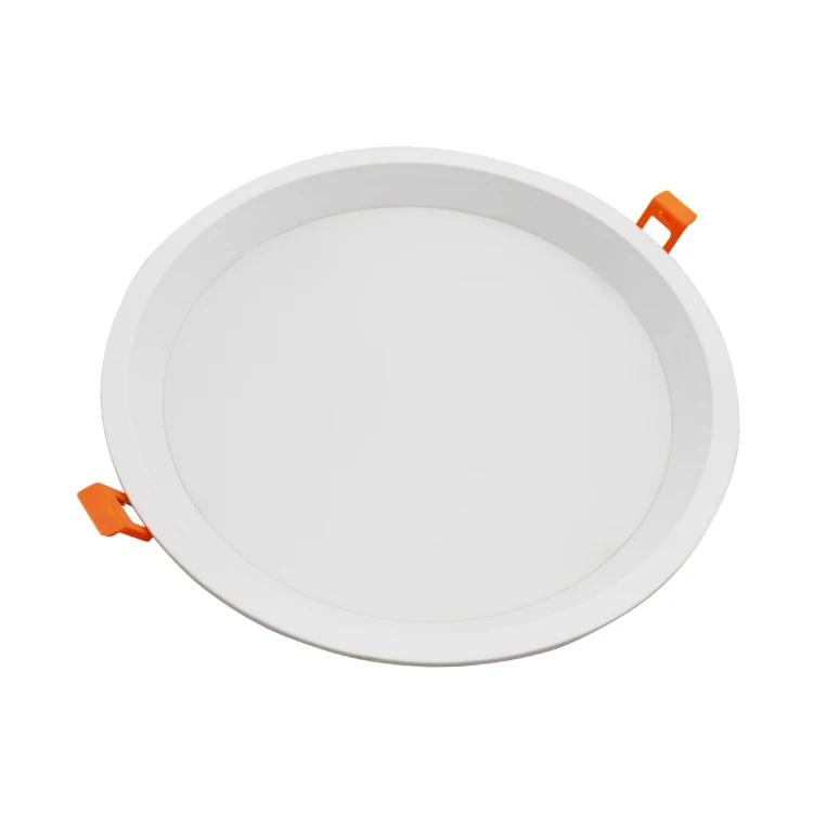 Commercial project modern design recessed ceiling mounted 70-200mm cutout dimmable slim smd cob led panel downlight