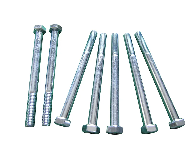 M6X35 medium carbon steel High strength grade 8.8,10.9,12.9 half thread hex bolt