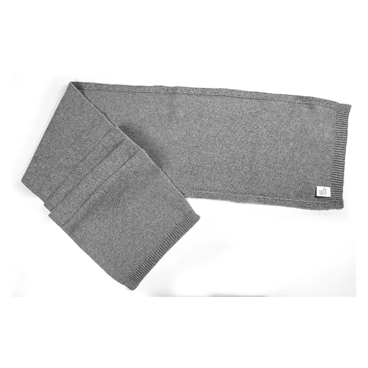 
100% Cashmere Solid Colored Winter Scarf For Women 